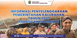 INFORMASI PENYELENGGARAAN PEMERINTAHAN KALURAHAN (IPPKAL) HARGOMULYO TAHUN 2025